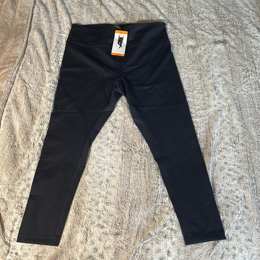 Max&mia 2xl black spandex leggings